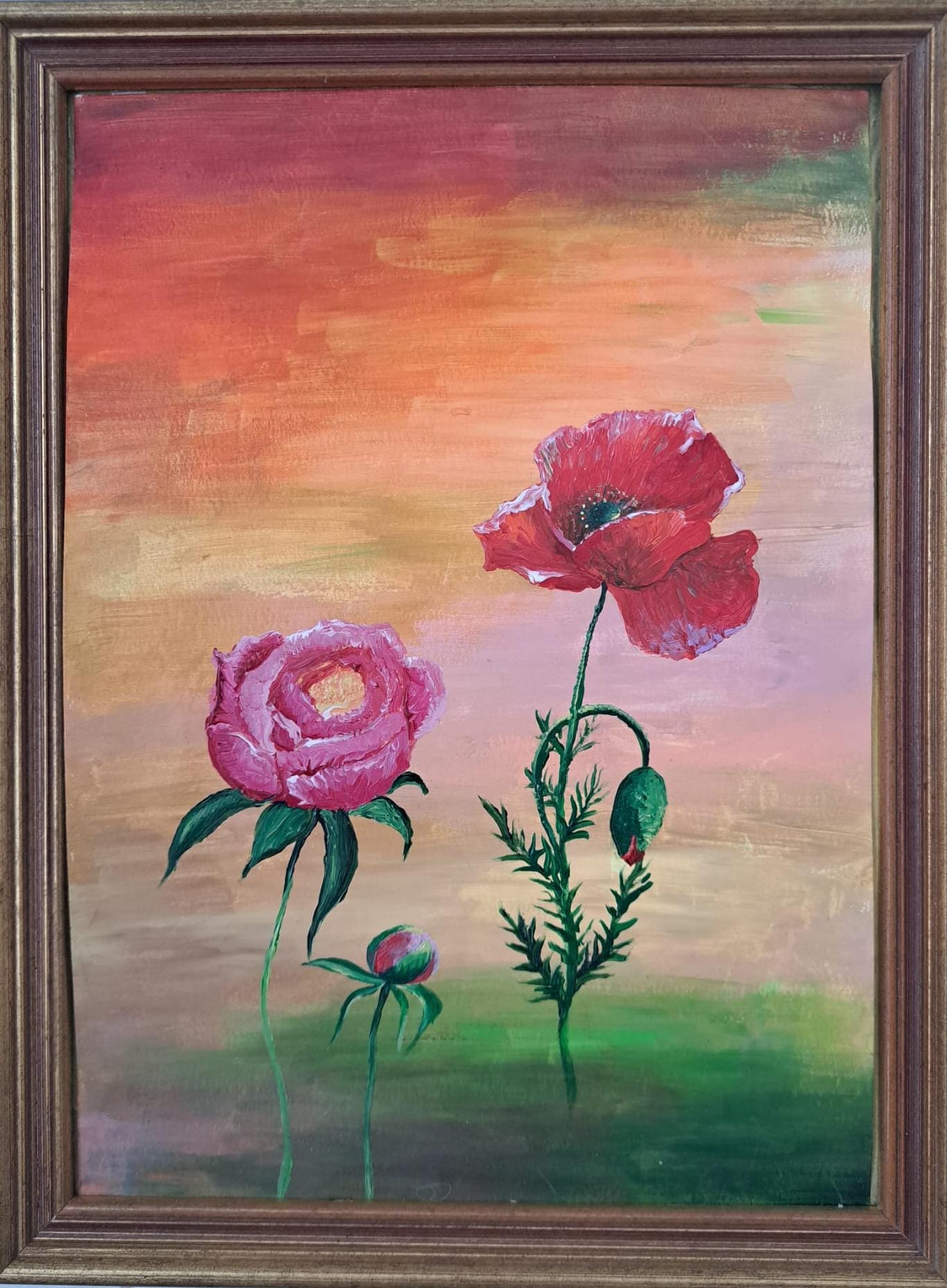 Loving Puppy Flower Family